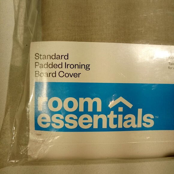 Standard Ironing Board Cover  Gray  Room Essentials  Padded   Cotton/Poly  NEW - Picture 2 of 8